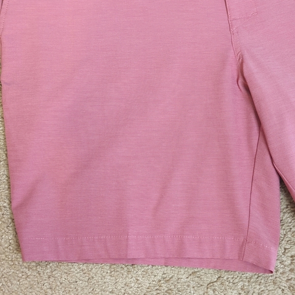 PGA Tour Perry Ellis Pink Flat Front Moisture Wicking UPF 50 Men's Shorts 42 - Picture 6 of 14